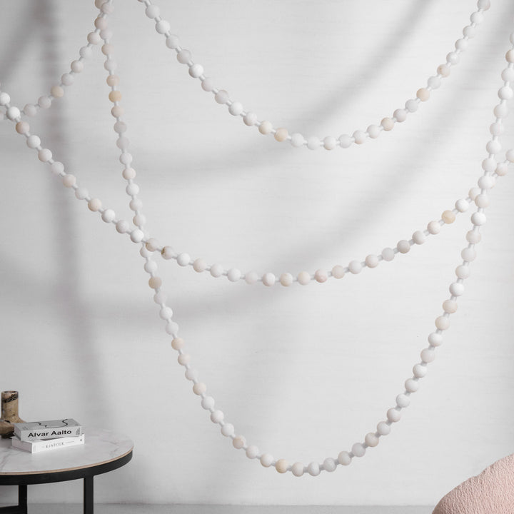 Alabaster Pearl Necklace Chandelier - Vakkerlight