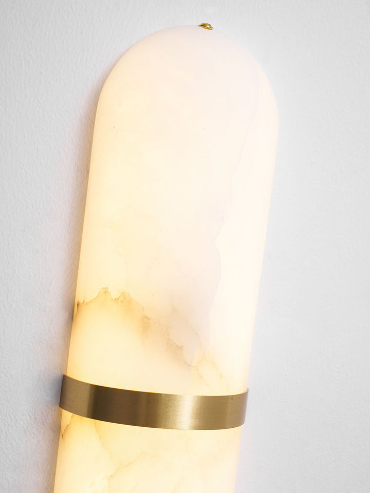 Alabaster Pill Wall Light - Vakkerlight