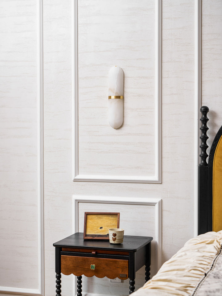 Alabaster Pill Wall Light - Vakkerlight