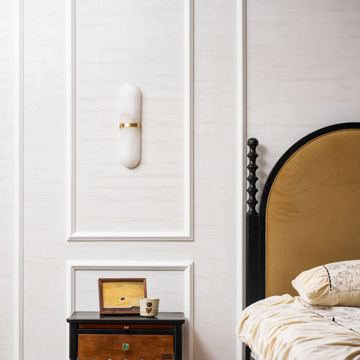 Alabaster Pill Wall Light - Vakkerlight