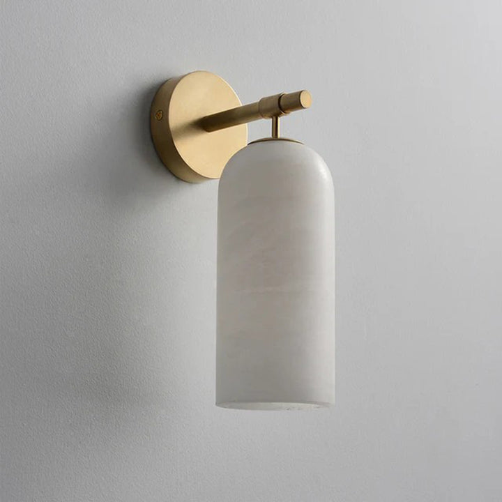 Alabaster Pillar Wall Sconce - Vakkerlight
