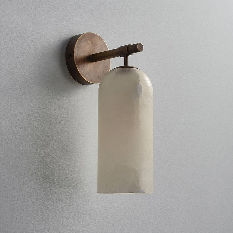 Alabaster Pillar Wall Sconce - Vakkerlight