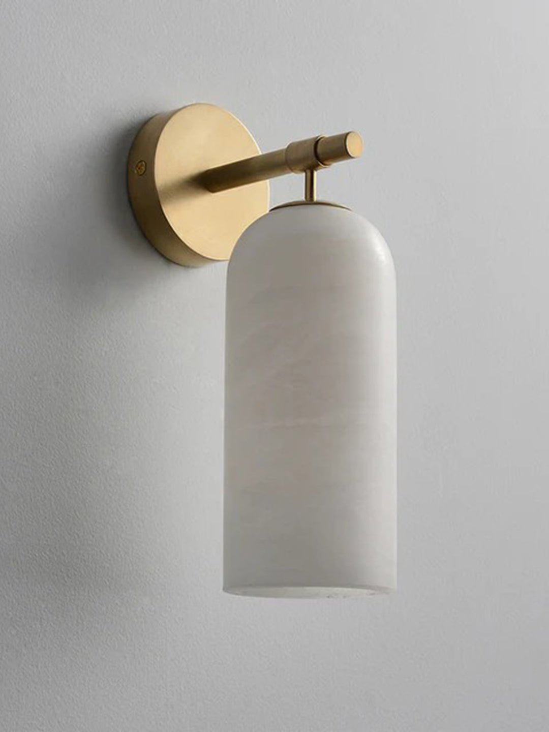 Alabaster Pillar Wall Sconce - Vakkerlight