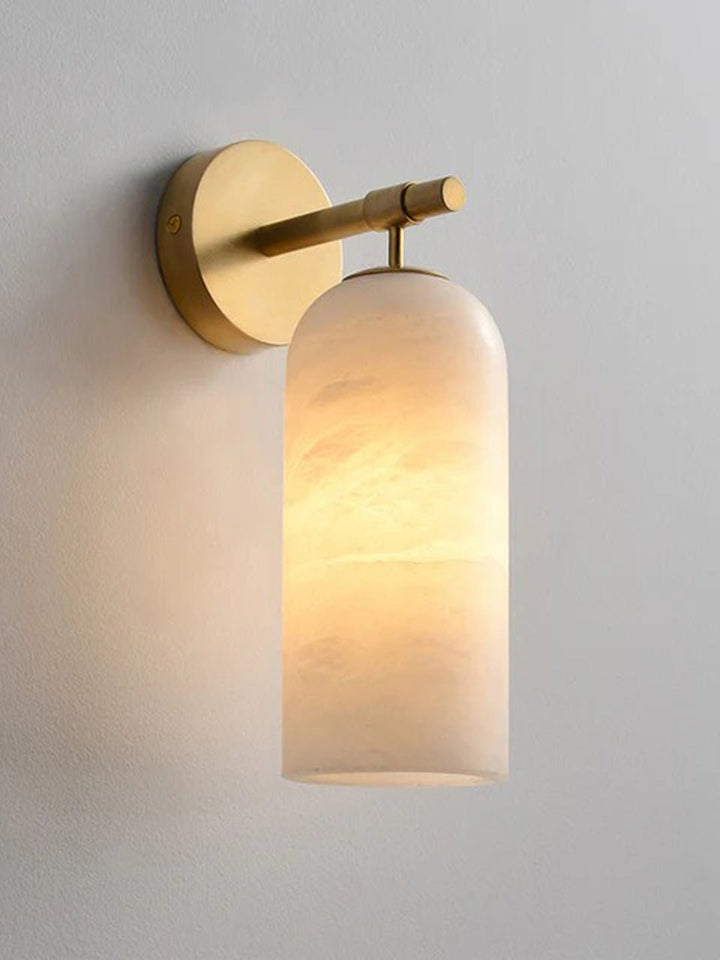 Alabaster Pillar Wall Sconce - Vakkerlight