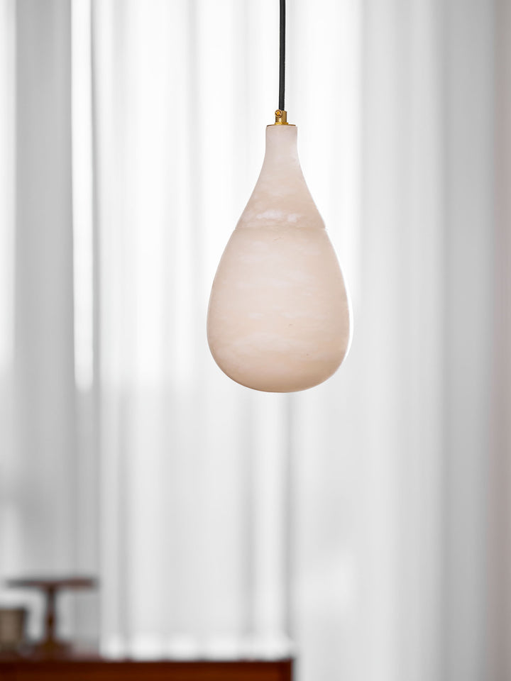 Alabaster Raindrop Pendant Light - Vakkerlight