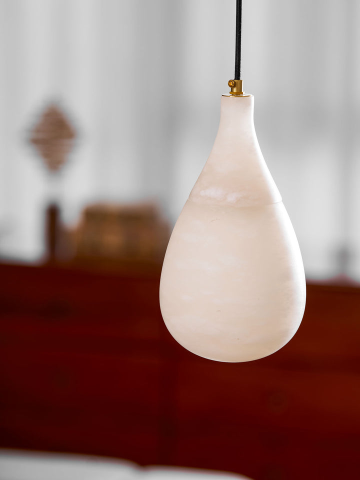 Alabaster Raindrop Pendant Light - Vakkerlight
