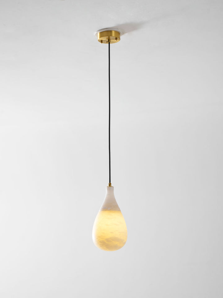 Alabaster Raindrop Pendant Light - Vakkerlight
