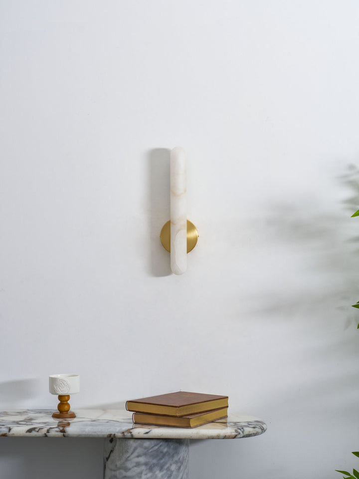 Alabaster Rod Sconce - Vakkerlight