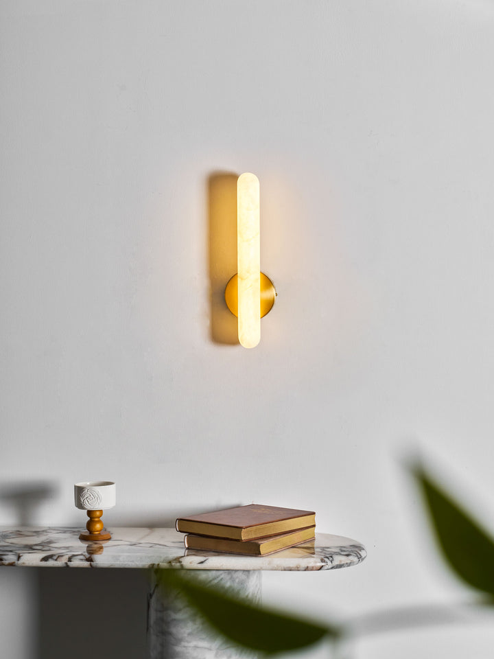 Alabaster Rod Sconce - Vakkerlight