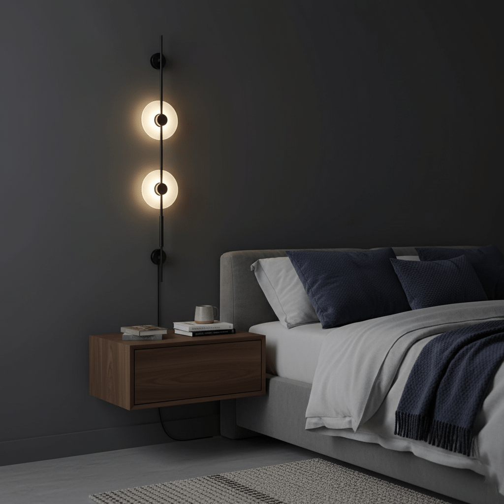 Alabaster Vertical Plug - in Wall Sconce - Vakkerlight