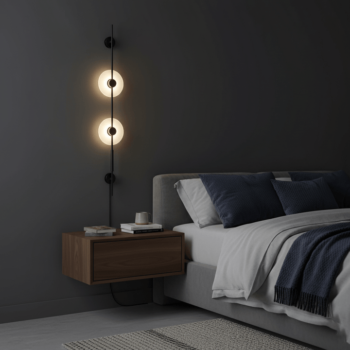 Alabaster Vertical Plug - in Wall Sconce - Vakkerlight