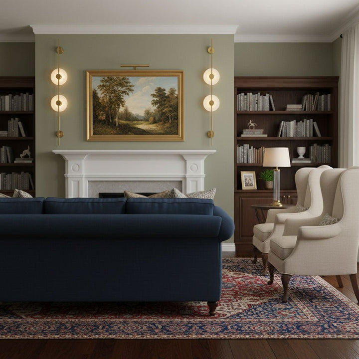 Alabaster Vertical Wall Sconce - Vakkerlight