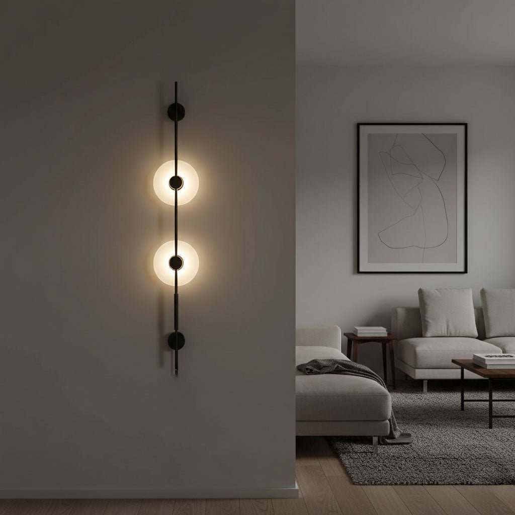 Alabaster Vertical Wall Sconce - Vakkerlight