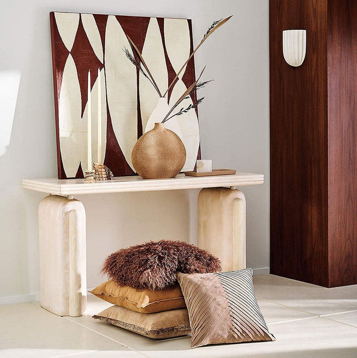 Alabaster Cube Candle Holder - Vakkerlight