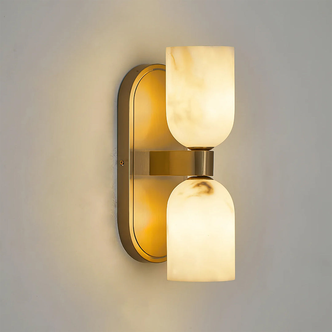 Alabaster Up-Down Wall Sconce - Vakkerlight