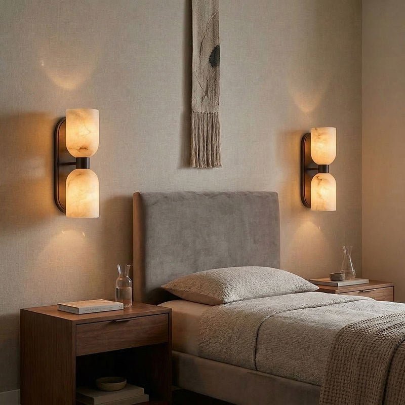 Alabaster Up-Down Wall Sconce - Vakkerlight