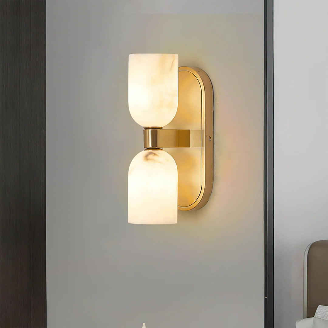 Alabaster Up-Down Wall Sconce - Vakkerlight