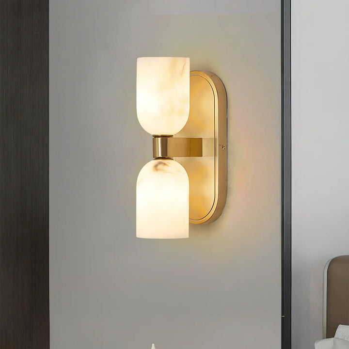 Alabaster Up-Down Wall Sconce - Vakkerlight