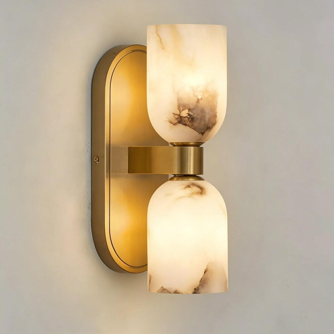 Alabaster Up-Down Wall Sconce - Vakkerlight