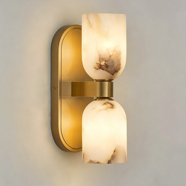 Alabaster Up-Down Wall Sconce - Vakkerlight