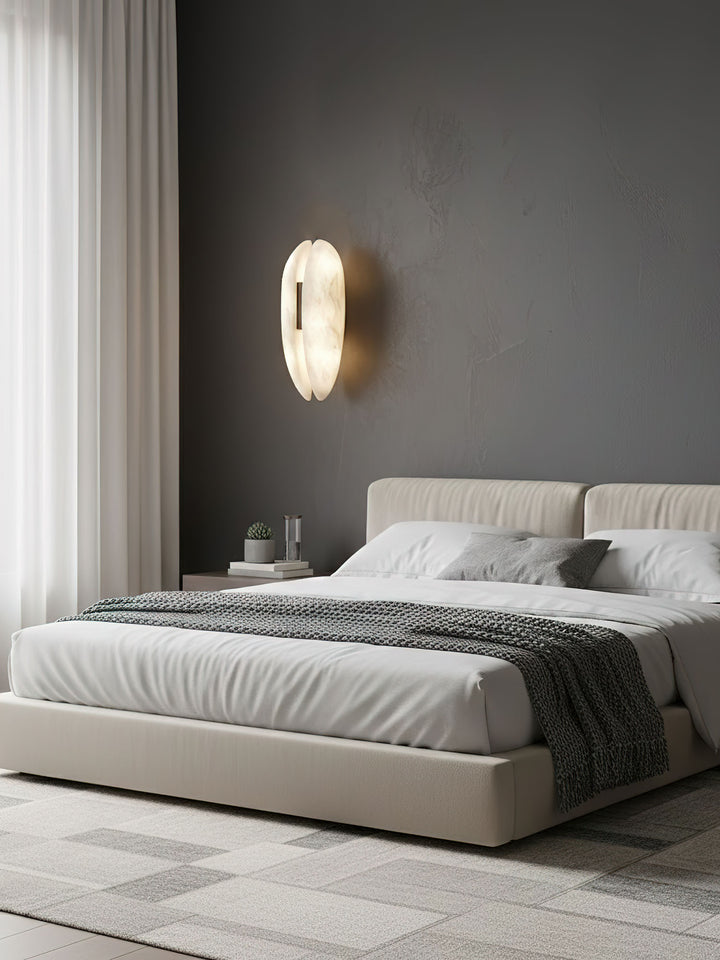 Alabaster Veil Wall Sconce - Vakkerlight