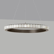 Alabaster Avalon Halo Chandelier - Vakkerlight