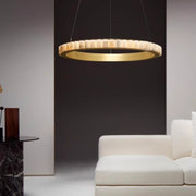 Alabaster Avalon Halo Chandelier - Vakkerlight