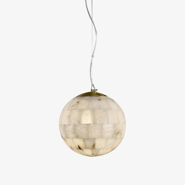 Alabaster Ball Pendant Light - Vakkerlight