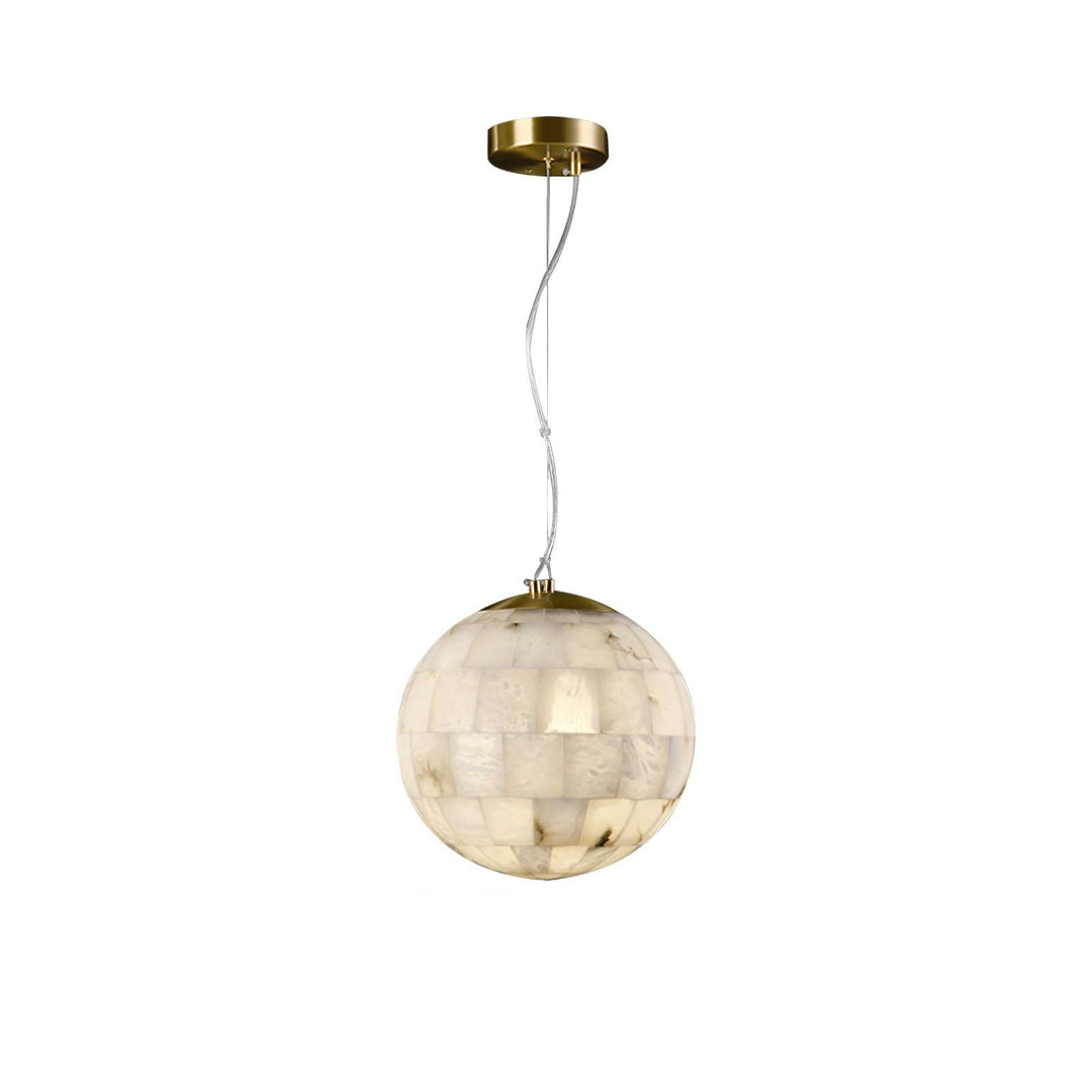 Alabaster Ball Pendant Light - Vakkerlight