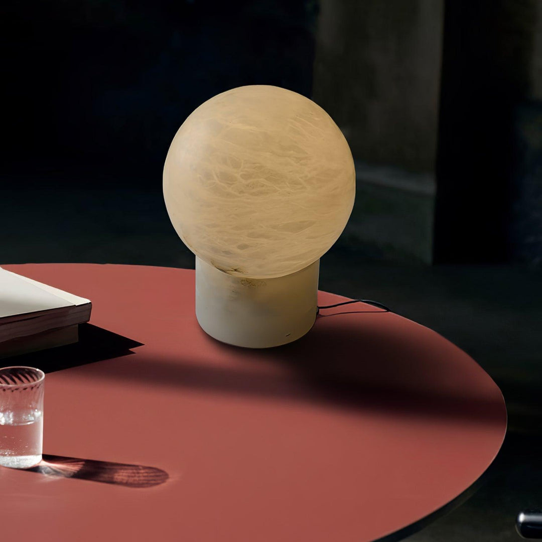 Marble Ball Table Lamp - Vakkerlight