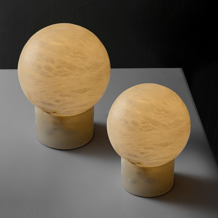 Marble Ball Table Lamp - Vakkerlight