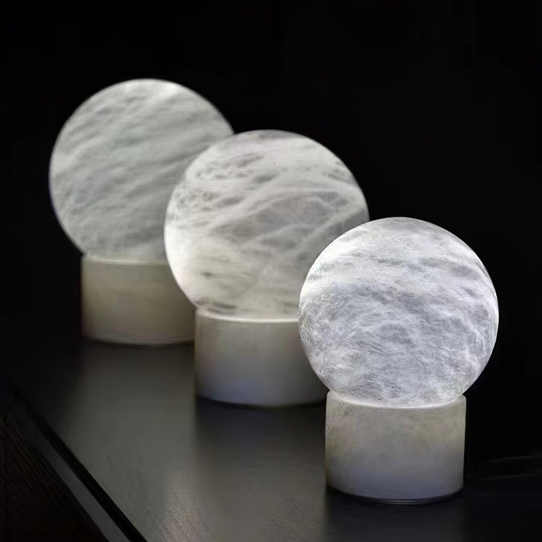 Marble Ball Table Lamp - Vakkerlight