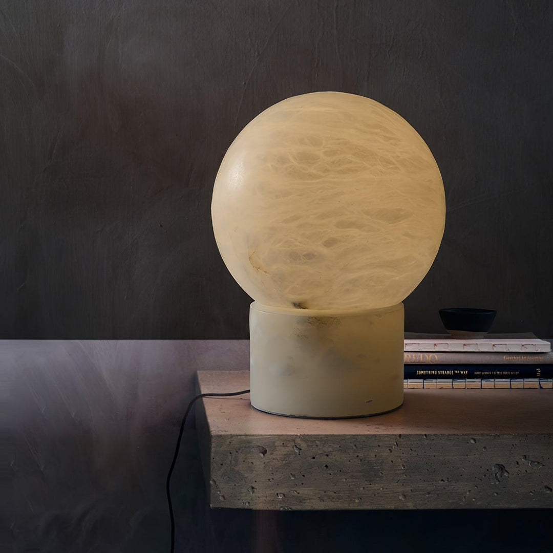 Marble Ball Table Lamp - Vakkerlight