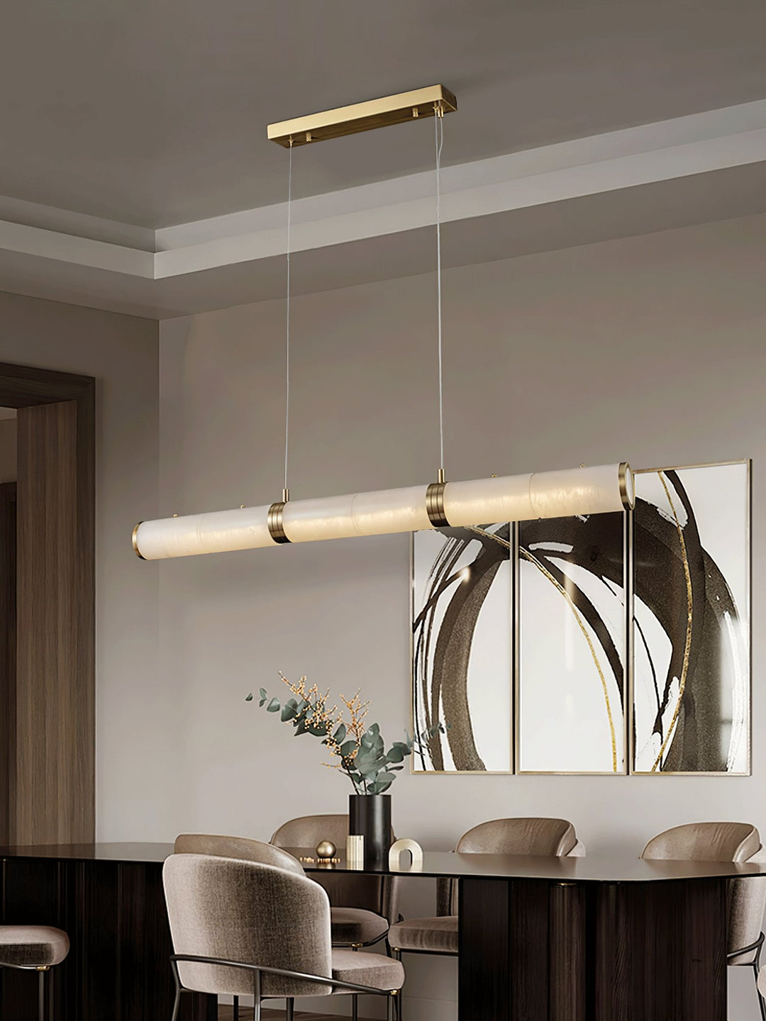 Alabaster Beam Pendant Light - Vakkerlight