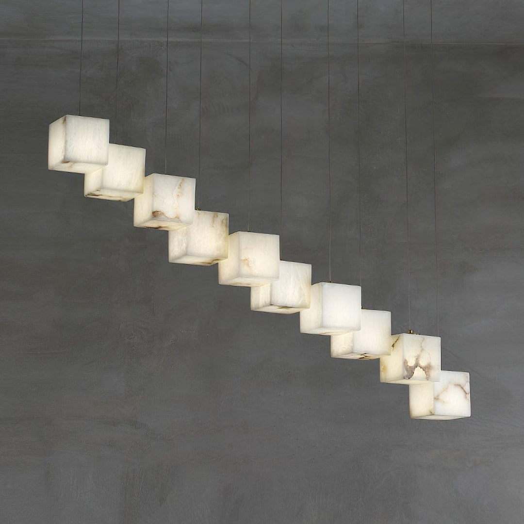 Alabaster Box Pendant Light - Vakkerlight