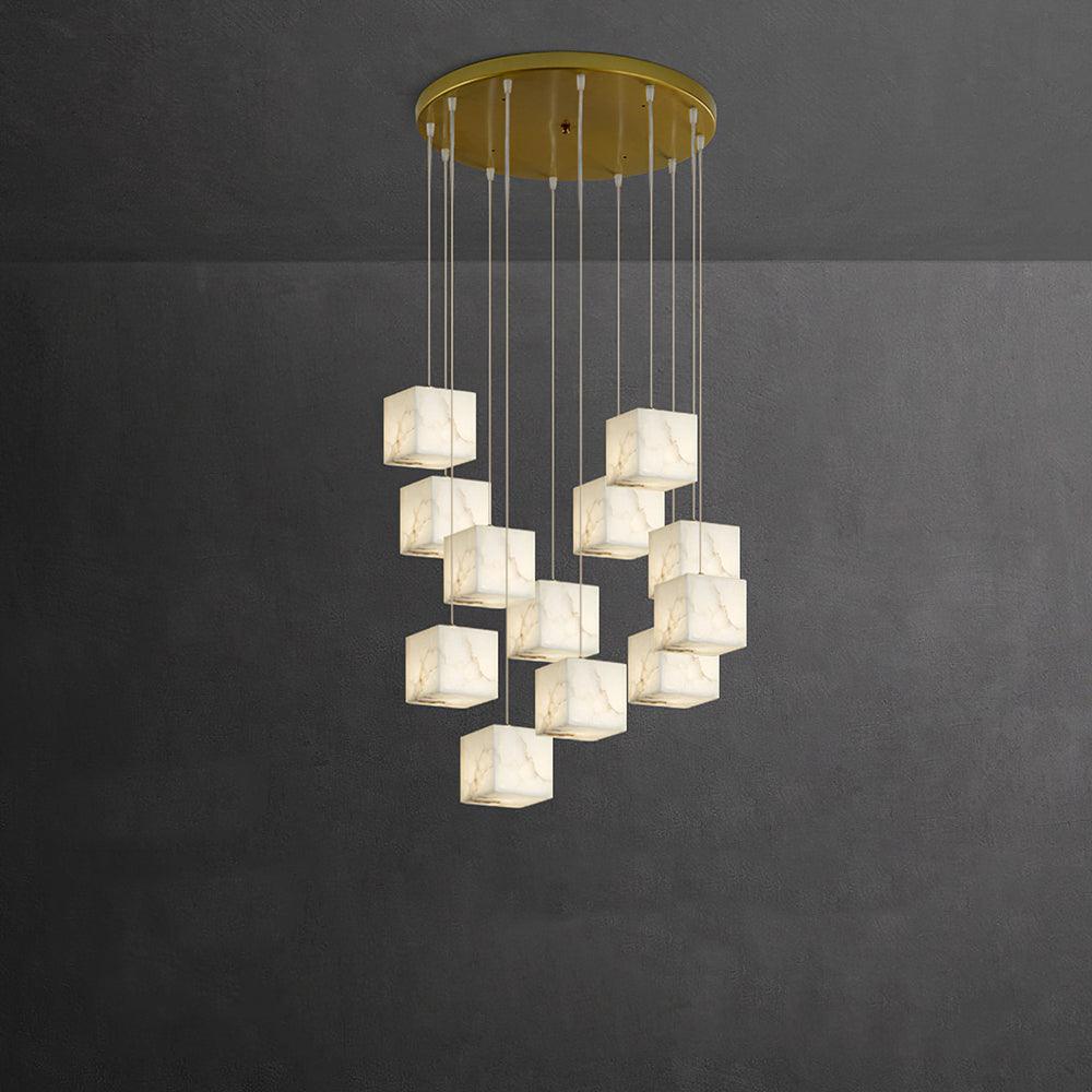 Alabaster Box Pendant Light - Vakkerlight