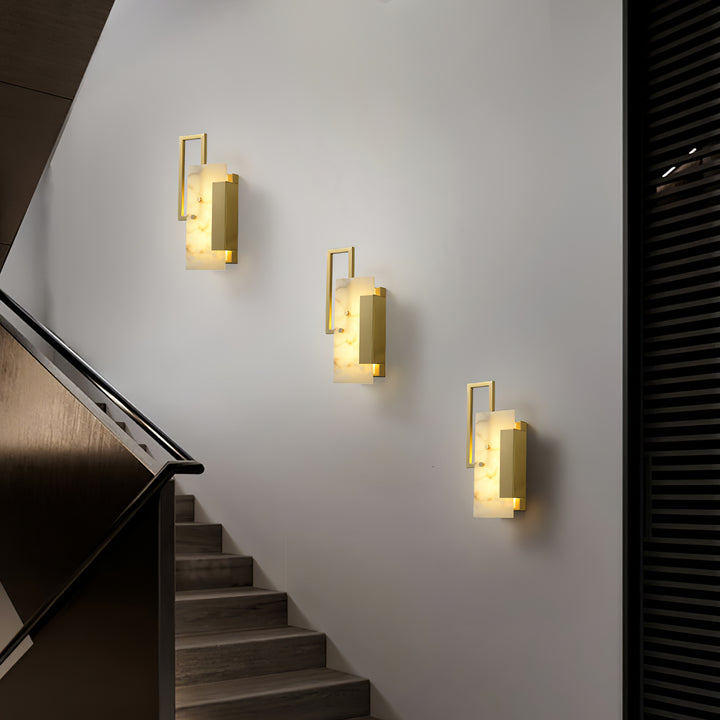 Althea Alabaster Wall Sconce - Vakkerlight