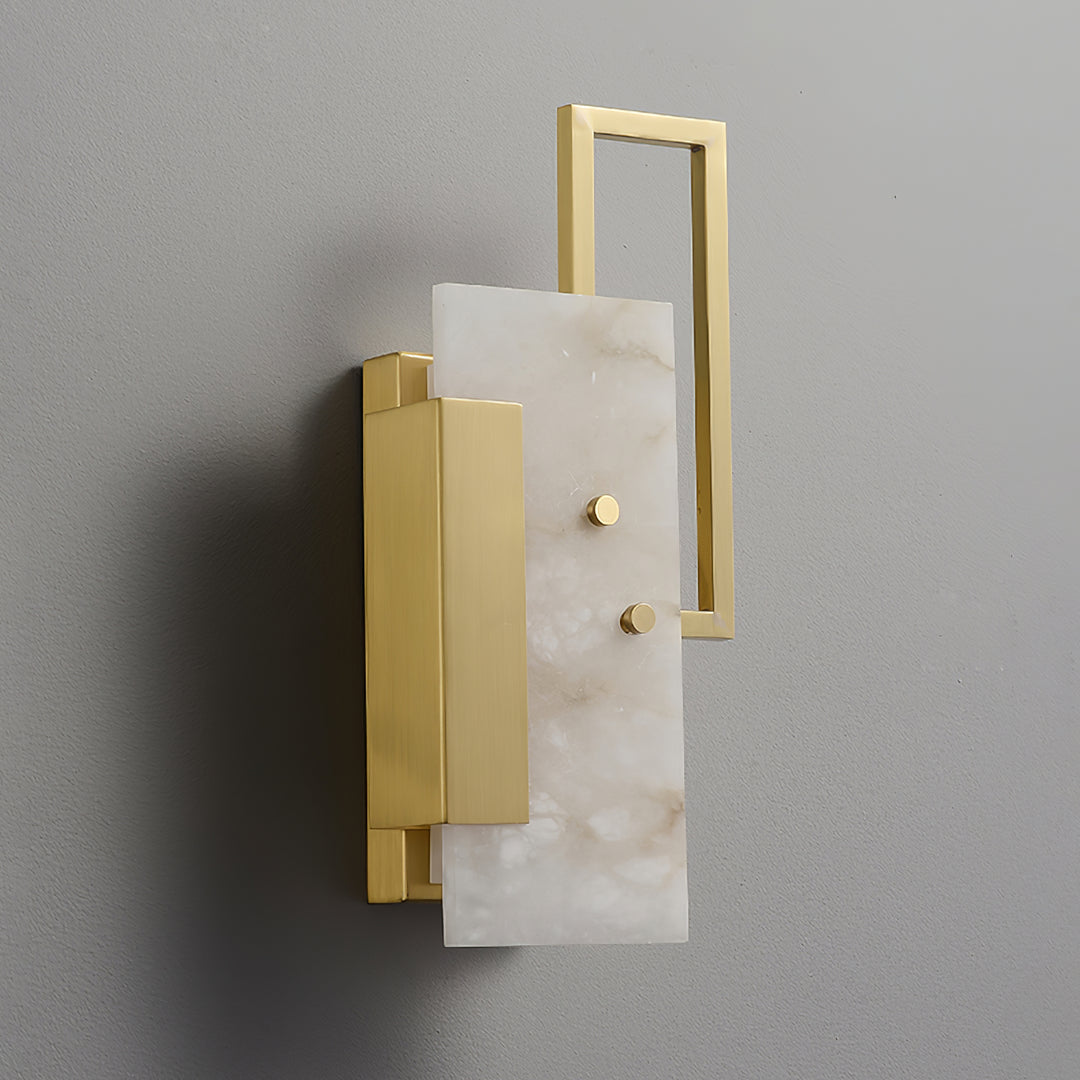 Althea Alabaster Wall Sconce