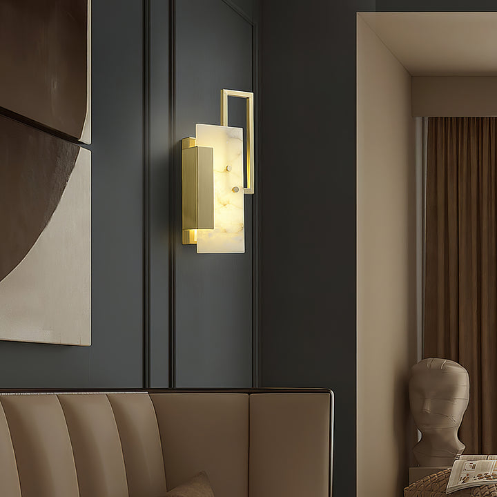 Althea Alabaster Wall Sconce - Vakkerlight