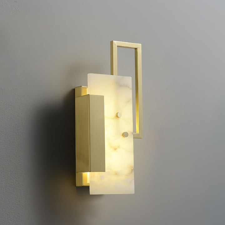 Althea Alabaster Wall Sconce - Vakkerlight