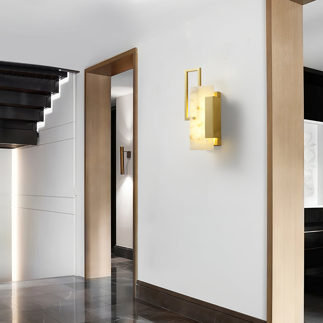 Althea Alabaster Wall Sconce - Vakkerlight