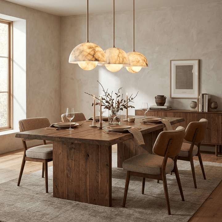 Alabaster Bud Pendant Lamp - Vakkerlight