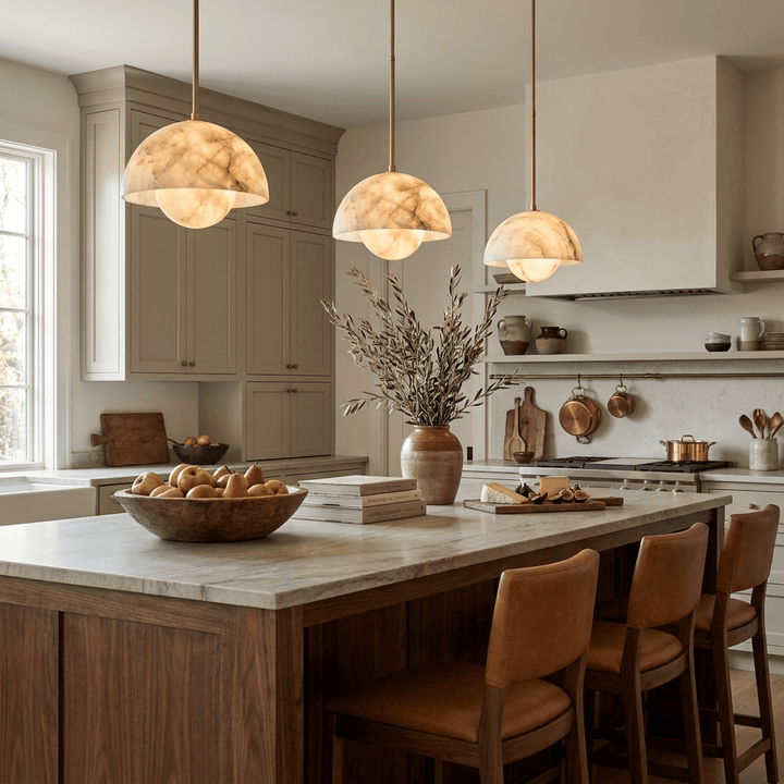Alabaster Bud Pendant Lamp - Vakkerlight