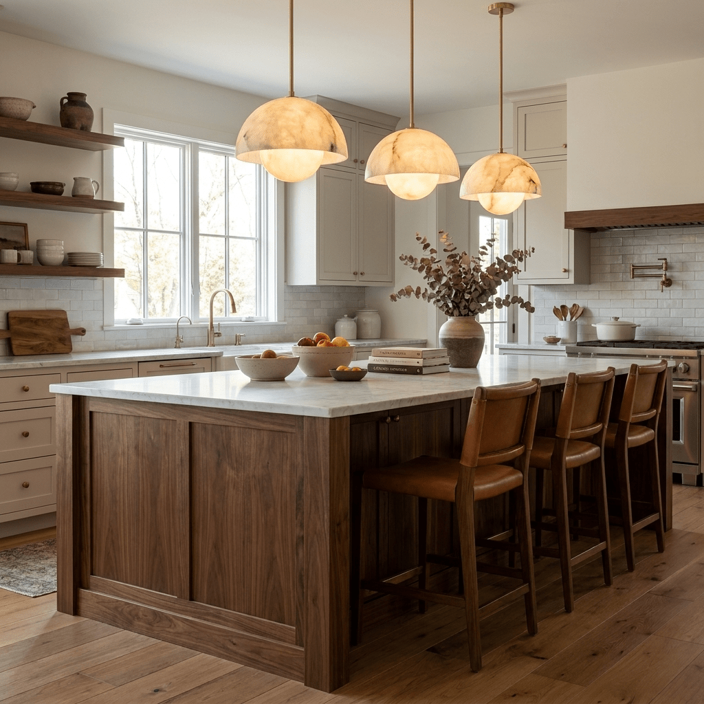 Alabaster Bud Pendant Lamp - Vakkerlight