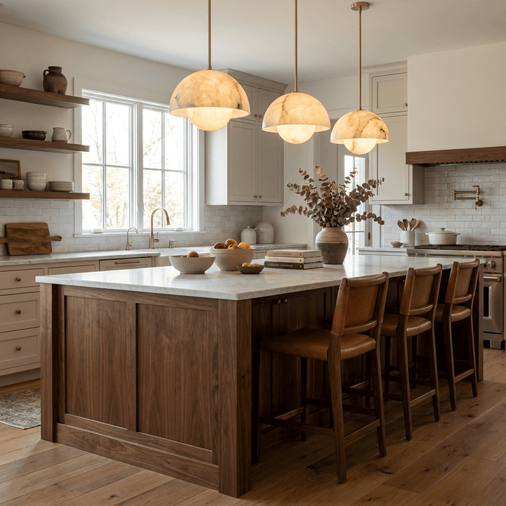 Alabaster Bud Pendant Lamp - Vakkerlight