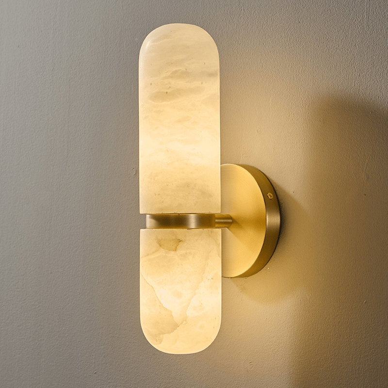 Alabaster Capsule Wall Sconce - Vakkerlight