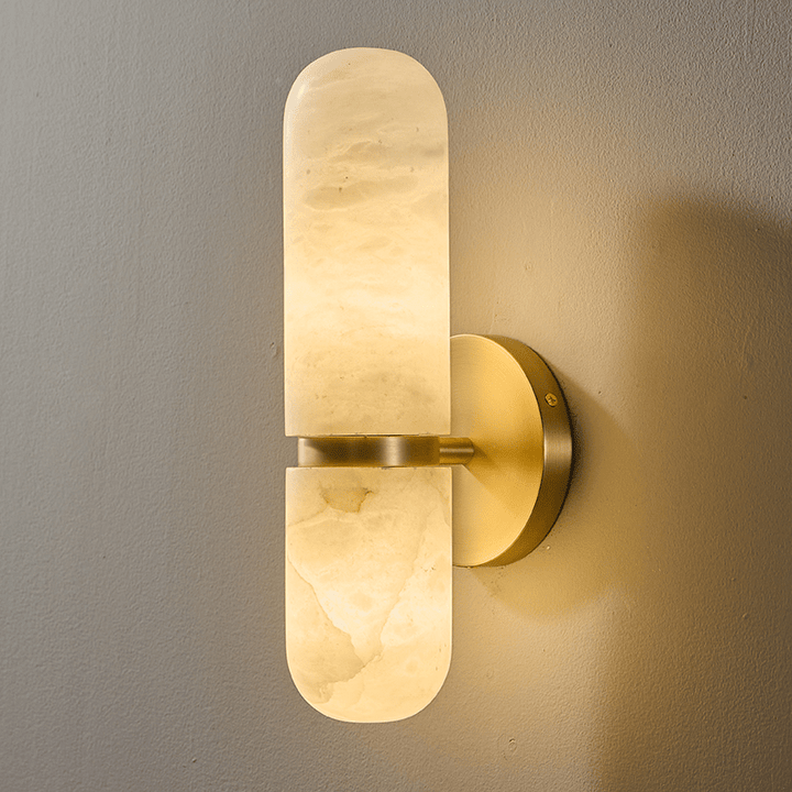 Alabaster Capsule Wall Sconce - Vakkerlight