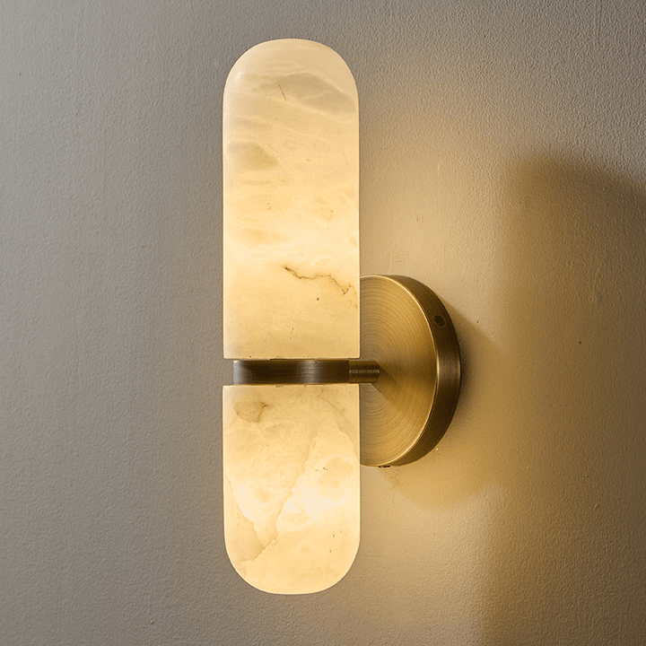Alabaster Capsule Wall Sconce - Vakkerlight