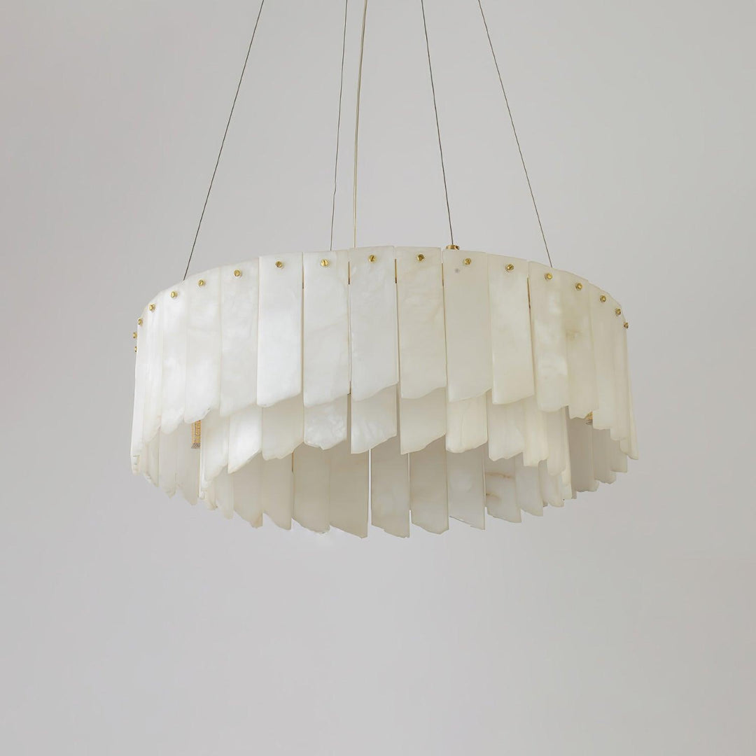 Alabaster Cascade Tiered Chandelier - Vakkerlight