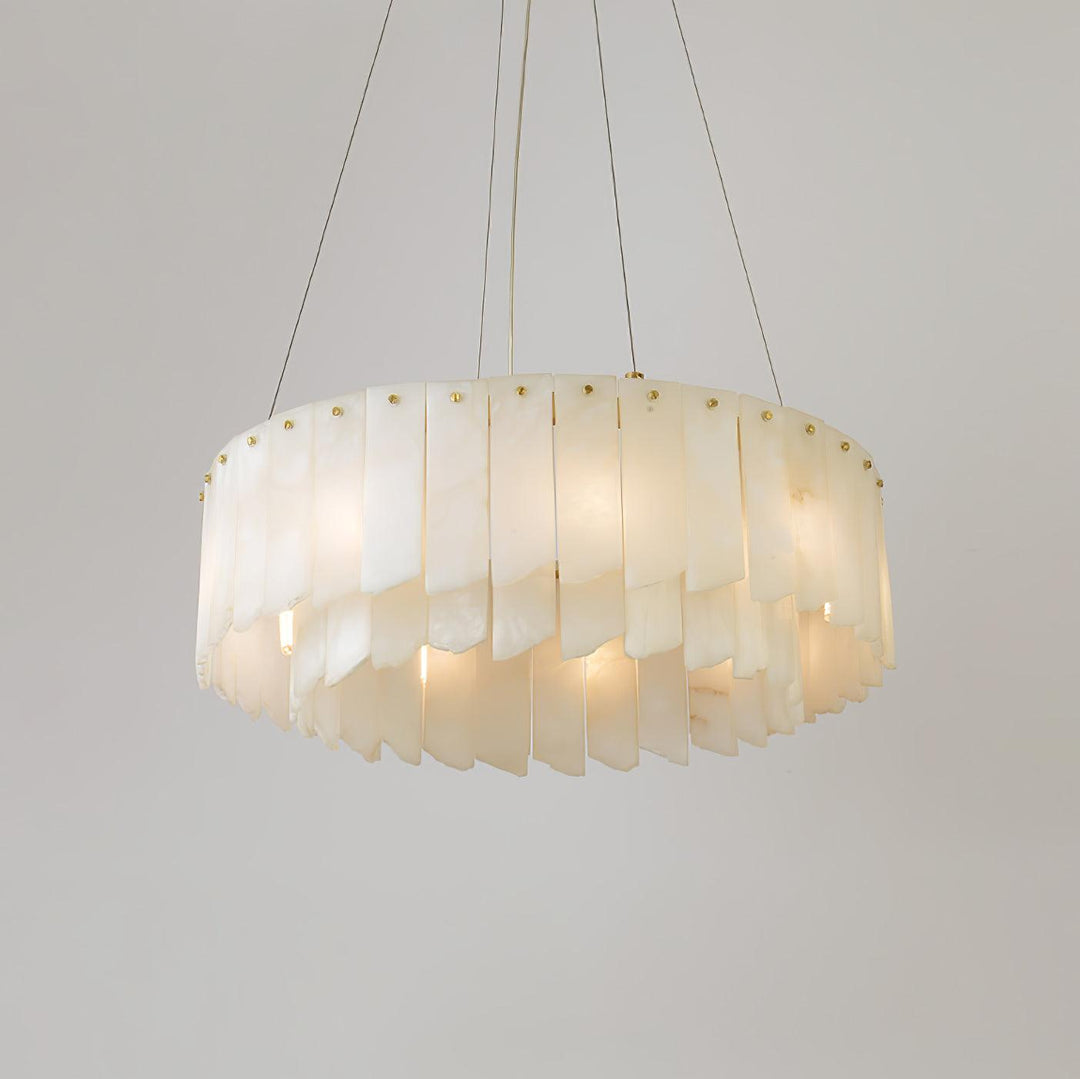 Alabaster Cascade Tiered Chandelier - Vakkerlight